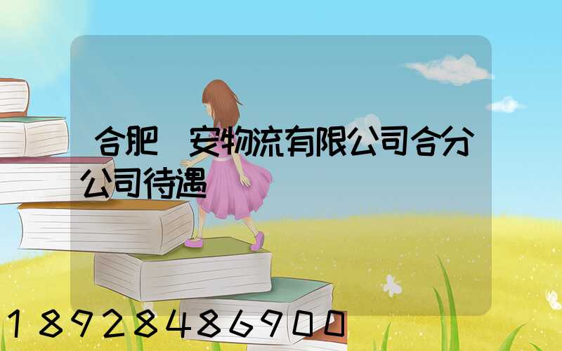 合肥長安物流有限公司合分公司待遇