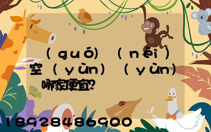 國(guó)內(nèi)空運(yùn)運(yùn)輸哪家便宜？