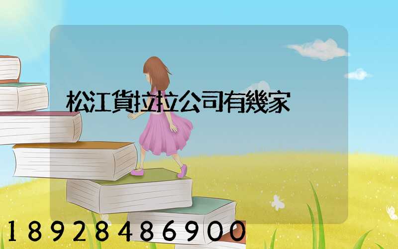 松江貨拉拉公司有幾家