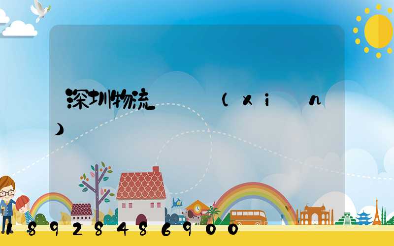 深圳物流運輸現(xiàn)狀