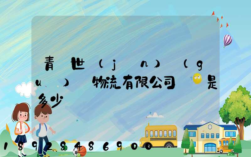 青島世進(jìn)國(guó)際物流有限公司電話是多少